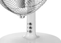 Unold Silverline 86810 Tischventilator Silber/Wei&szlig; 25 W Oszillation (86810)