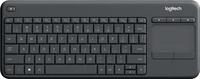 Logitech Wireless Touch Keyboard K400 Plus - Tastatur - mit Touchpad - kabellos - 2.4