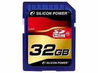Silicon-Power SP032GBSDH010V10, Silicon-Power SILICON POWER 32GB SDHC CLASS 10...