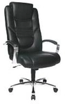 LEDERSESSEL SOFT LUX SCHWARZ (8329D60)