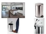 DURABLE Treteimer Edelstahl 20L rund 1 ST 340223 - 3 St&uuml;ck