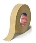 tesa Maler Krepp 4322 Papierabdeckband, 50 mm x 50 m stark gekreppt, sehr hohe