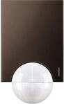 Merten MEG5628-3115 Passiver Infrarot-Sensor (PIR) Verkabelt Decke/Wand Braun