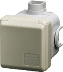 MENNEKES UP-Steckdose 5pol.16A 400V 4125 Cepex perlweiss 4125 (4125)