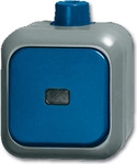 Busch Jaeger 2CKA001084A0854 Elektroschalter Rocker switch Blau - Grau
