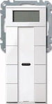 Merten Taster 4fach plus mit Raumtemperaturregler (MEG6214-0319)