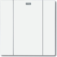 Busch Jaeger WaveLINE Wand-Transmitter 1 Kan&auml;le Wei&szlig; (2CKA006730A0054)