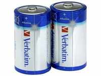 Verbatim 49923, Verbatim - Batterie 2 x D Alkalisch (49923)