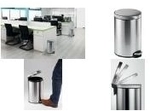 DURABLE Treteimer Edelstahl 12L rund 1 ST 340123