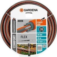 Gardena Comfort FLEX Schlauch 13 mm (1/2) 15 m - 15 m - &Uuml;ber Boden - Grau - Orange -