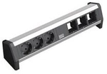 Bachmann DESK - Steckdosenleiste - Eingabe, Eingang GST18i3 - Ausgangsanschl&uuml;sse: 3