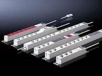 Rittal - Steckdosenleiste (Rack - einbauf&auml;hig) - 3 Ausgangsstecker - 1U - 2 m