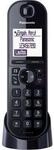 Panasonic KX-TGQ200 - Schnurloses Digitaltelefon - DECTGAP - Schwarz (KX-TGQ200GB)