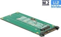 DeLOCK Converter U.2 SFF-8639 NVMe > 1 x M.2 Key M - Schnittstellenadapter - M.2