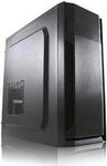 LC Power 7036B - Midi Tower - ATX - ohne Netzteil - Schwarz - USB/Audio (LC-7036B-ON)