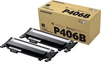Samsung SU374A, Samsung CLT-P406B/ELS - Twin Pack schwarz 1.500 Seiten (SU374A)