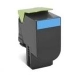 Lexmark Toner 702HC - Cyan - Kapazit&auml;t: 3.000 Seiten (70C2HC0)