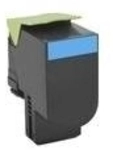 Lexmark Toner 802XC - Cyan - Kapazit&auml;t: 4.000 Seiten (80C2XC0)