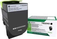 Lexmark X317 - Schwarz - original - Tonerpatrone LCCP, LRP - f&uuml;r Lexmark CS317dn,