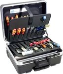 B&W tool.case go - Hartschalentasche f&uuml;r Werkzeuge - robustes Aluminium - Schwarz