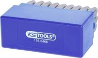KS TOOLS Buchstaben-Pr&auml;gestempel-Satz, 27-tlg. (156.0468)