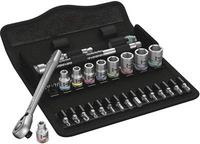 Wera 8100 SA 11 Zyklop Steckschl&uuml;sselsatz z&ouml;llig 28teilig 05004021001 (05004021001)