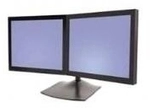 Ergotron DS100 Dual-Monitor Desk Stand, Horizontal - Aufstellung f&uuml;r 2 LCD-Displays