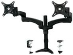StarTech.com Articulating Dual Monitor Arm - Grommet / Desk Mount with Cable