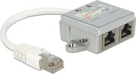 Delock 65441, Delock RJ45 Port Doubler - Ethernet 100Base-TX-Splitter - RJ-45 (M) zu