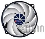 Titan TFD-9525H12ZP/KU(RB), Titan L&uuml;fter Kukri Fan, 95 x 95 x 25 mm, mit