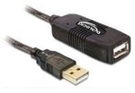Delock Kabel USB 2.0 Verl&auml;ngerung, aktiv 20 m (82690)