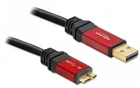 Delock 82763, DeLOCK Premium - USB-Kabel - 9-polig USB Typ A (M) - 10-polig Micro-USB