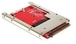 DeLOCK Converter IDE 44 Pin > mSATA with 2,5? Frame - Speicher-Controller - 6,4 cm