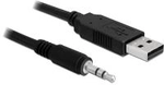 DeLOCK Konverter - Konverter - USB2.0 Seriell-TTL Stecker (M) - 3,5 mm Klinke - 1,8m
