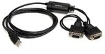 StarTech.com 2 Port FTDI USB auf Seriell RS232 Adapter - USB zu RS-232 Kabel -