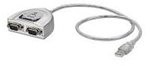 Lindy USB to Serial Converter - Serieller Adapter - USB - RS-232 x 2 (42889)