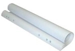 FRANKEN Flipchart-Block, 20 Blatt, kariert, 680 x 980 mm wei&szlig;, chlorfrei gebleicht,