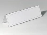 DURABLE Tischnamensschild Dachaufsteller 105/210x297 mm 1 Pg. &agrave; 25 St&uuml;ck...