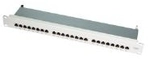 LogiLink - Patch Panel - RJ-45 X 24 - Hellgrau, RAL 7035 - 1U