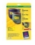 Avery Zweckform L6103 - Wasserbest&auml;ndige permanente Polyester-Klebeetiketten - Gelb