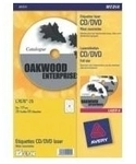 Avery CD/DVD Labels Classic Size - CD/DVD-Etiketten - wei&szlig; - 100 Stck. (L6043-100)
