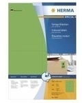 HERMA SuperPrint - Selbstklebende Etiketten - gr&uuml;n - A6 (105 x 148 mm) - 400 Stck.
