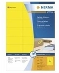 HERMA SuperPrint - Selbstklebende Etiketten - Gelb - 37 x 70 mm - 100 Stck. (4406)