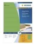 HERMA Special - Permanent selbstklebende, matte Papieretiketten - gr&uuml;n - 105 x 37 mm