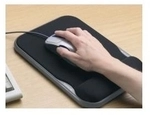 Kensington Sports Contour Gel Mouse Wrist Pad - Mauspad mit Handgelenkpolsterkissen -