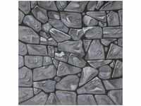 mantona 15483, mantona walimex pro Motiv-Stoffhintergrund Stones, 3x6m (15483)