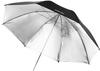 mantona 17666, mantona Walimex Reflex Umbrella - Reflektierender Schirm -