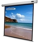 CELEXON Leinwand Motor Economy 240x240 cm inkl Steuerbox und IR Fernbedienung