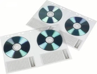 Hama 78352, Hama - CD/DVD-H&uuml;lle - Kapazit&auml;t: 2 CD/DVD - durchsichtig (Packung mit