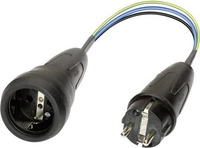 Messadapter Schuko-Schuko (044131)